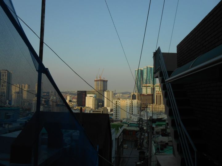 ちょっと振り返るとかなり高い場所に上ったと分かります。眺めが良いです!