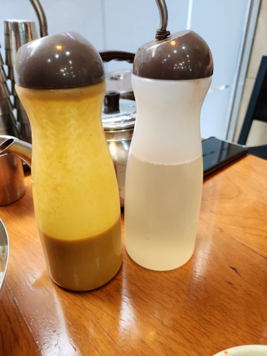 お好みでからしと酢