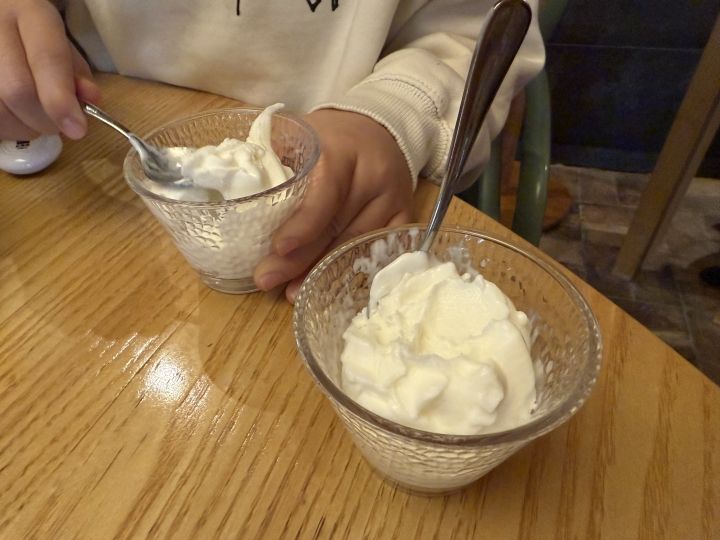 一番美味しかったアイスサービス笑