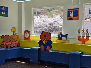 【韓国釜山限定】ミッフィカフェ miffy cafe チャガルチ市場 ミッフィ 可愛すぎる、釜山限定ミッフィー🐰 韓国・釜山限定の新しい