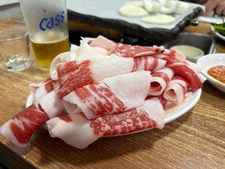 ゆっちょむさま❤︎ 百済精肉店(鐘路5街)｜仁寺洞・鐘路(ソウル)のグルメ