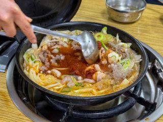 五六島ナッチポックム｜広安里(釜山)のグルメ・レストラン｜韓国旅行