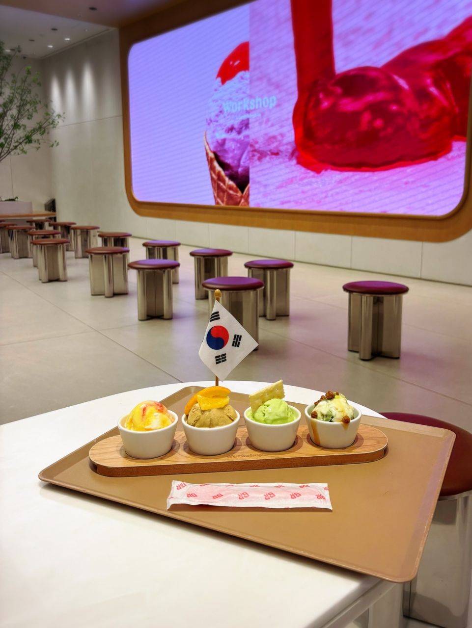 ワークショップ by baskin robbins｜江南駅・三成(COEX)(ソウル)の