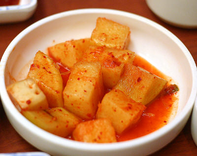 カクトゥギもシャキシャキで、甘味があり美味しかった～♪