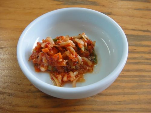 セウジョこと小さいエビの塩辛です