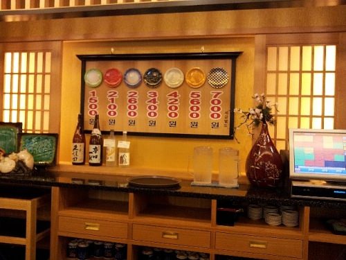 皿ごとの金額です