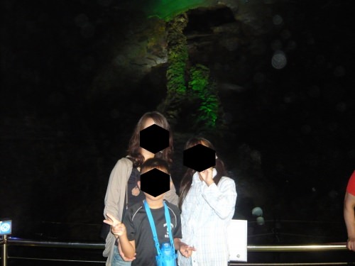 石柱があまり見えませんが＾＾；最終地点にて☆