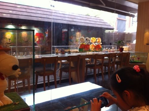 入口入って右側の風景