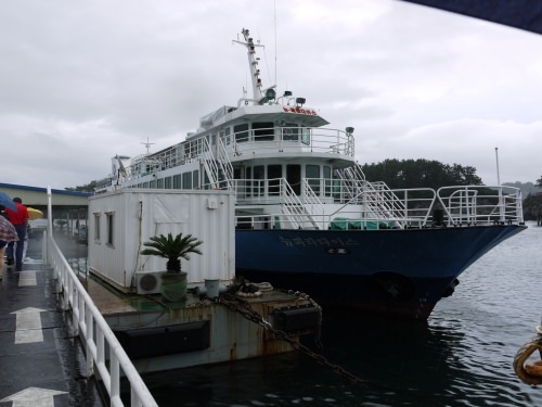 600人が乗れる大きな船です!