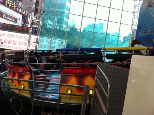 並んでる時はドキドキ…