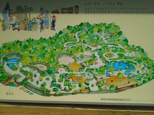 園内地図。広いです!そしてまだまだ制作中の場所もありました!