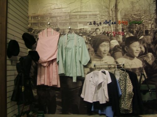 ここで制服を着て写真が撮れます