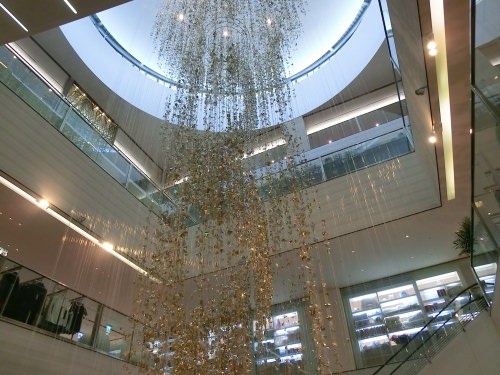 吹き抜けの部分はホントに綺麗。