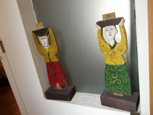 壁にはこんな人たちが