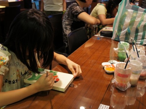 こんな小さいお子さんもトライ☆