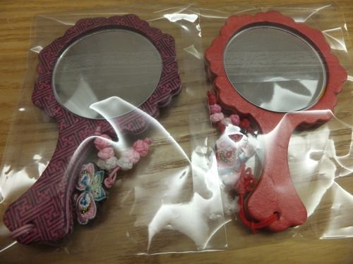 私が韓紙追憶さんで作成した手鏡☆