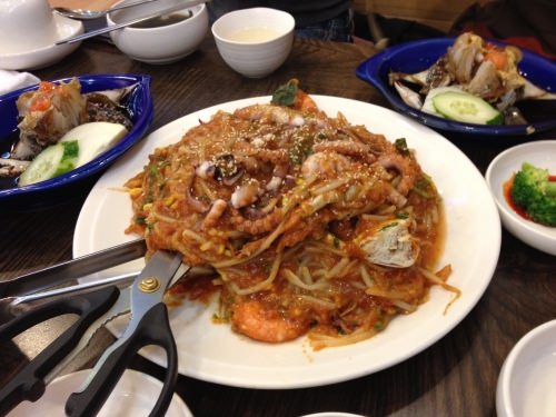 ケナッチム＆カンジャンケジャン。どちらもイケます