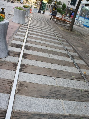 このようにレールが造られています。