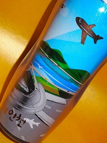 裏には飛行機。これから成田かな？と勝手に…（笑）