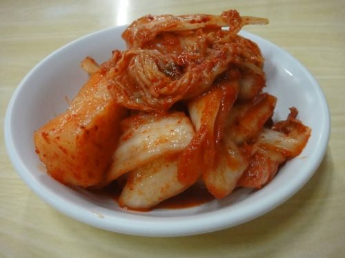 浅漬けキムチでシャキシャキ