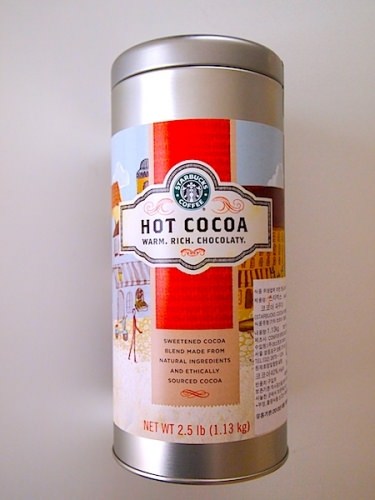 ちなみにこちらは韓国のコストコで買ったスタバのココア。甘過ぎずに美味しいです！（デカっ）