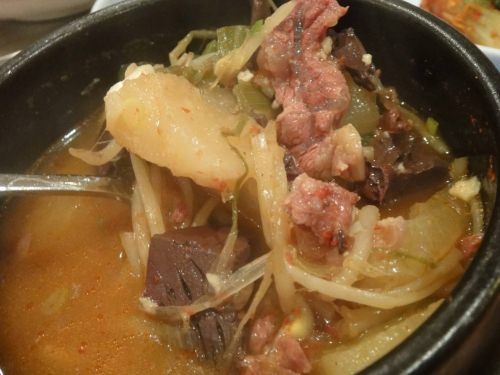 味はカルビが決め手かも