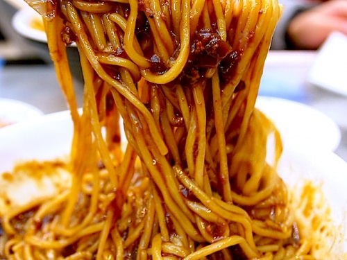 ドラマのように良く混ぜて勢いよく食してきました!