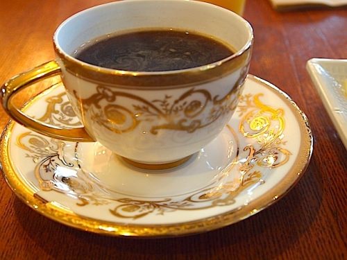 そしてビュッフェについてきたコーヒーの美味しいこと!