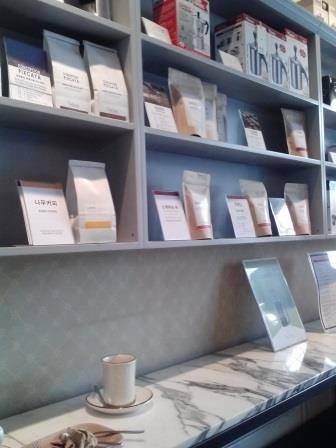 販売用のコーヒー豆