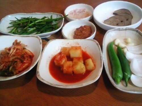 テジクッパッでは定番のパンチャン