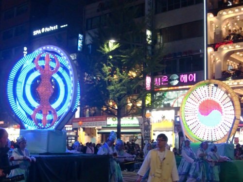 電飾もフル稼動