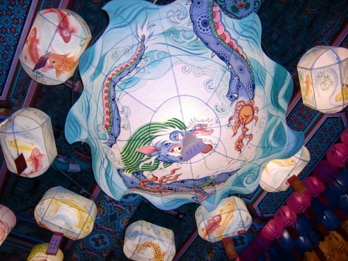 曹渓寺山門の天井