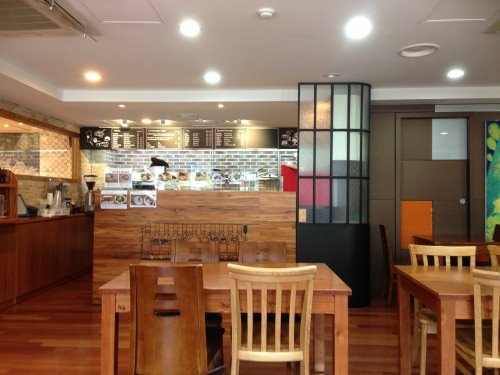 オシャレな店内