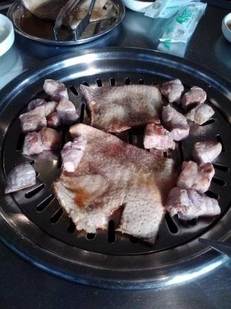 コッテギと豚ソグムグイの後に